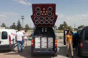 Modifiye tutkunları K&uuml;tahya'da buluştu