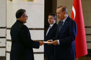 Pakistan B&uuml;y&uuml;kel&ccedil;isi Beştepe'de