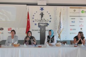 G&ouml;zge&ccedil;, T&Uuml;MSİAD Bursa Kadın Girişimciler Kurulu ile bir araya geldi