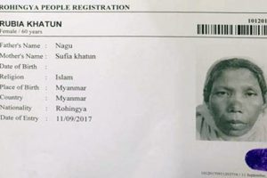 Rohingya M&uuml;sl&uuml;manlarının biyometrik kayıtları başladı
