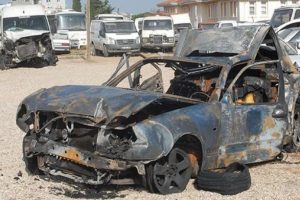 Polisin durdurduğu ara&ccedil;ta şok &ouml;l&uuml;mler!