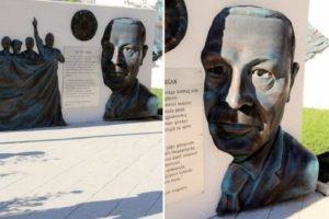 Erdoğan'dan heykelinin yapılmasına tepki: '&Ccedil;ok &uuml;z&uuml;ld&uuml;m'