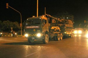 Suriye sınırına komando birliği sevki