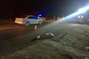 Karşıya ge&ccedil;mek isteyen kadının feci &ouml;l&uuml;m&uuml;