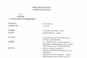 Bursa Gemlik Belediyesi hortumlanan milyonların peşine d&uuml;şt&uuml;