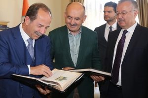 Edirne Belediyesi'ne M&uuml;ezzinoğlu'ndan ziyaret