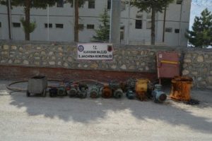 Maden ocağından hırsızlığa 3 g&ouml;zaltı