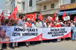 Vatan Partisi'nden 'İncirlik &Uuml;ss&uuml; kapatılsın' eylemi