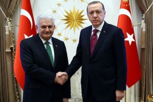 Cumhurbaşkanı Erdoğan Başbakan Yıldırım'ı kabul etti