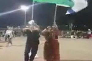 İsrail bayrağıyla referandum propagandası