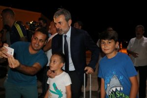 Fenerbah&ccedil;e kafilesi Antalya'da