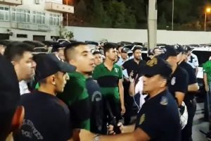 Denizli'de ma&ccedil; sonunda gerginlik: 2 g&ouml;zaltı