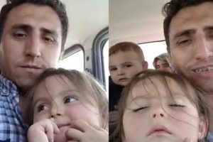 Minik Nisa'nın son g&ouml;r&uuml;nt&uuml;leri y&uuml;rek burktu