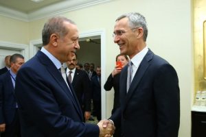 Erdoğan NATO Genel Sekreteri Stoltenberg ile g&ouml;r&uuml;şt&uuml;
