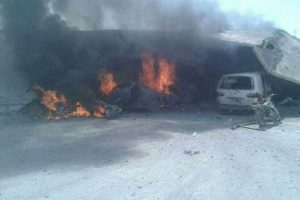 Rejim u&ccedil;akları okul ve hastaneleri bombaladı