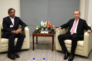 Cumhurbaşkanı Erdoğan Pakistan Başbakanı Abbasi'yi kabul etti