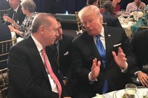 Erdoğan ile Trump bir araya geldi