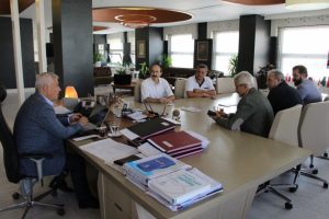 Kaymakam Kılı&ccedil;'tan Bursa Nil&uuml;fer Belediye Başkanı Bozbey'e veda ziyareti