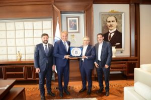 Fikret Orman'dan Bakan Ağbal'a ziyaret