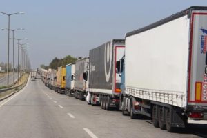 Kapıkule'de 9 kilometrelik kuyruk