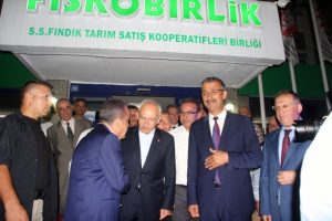 Kılı&ccedil;daroğlu, FİSKOBİRLİK'i ziyaret etti