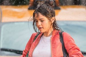 Selena Gomez yağmura yakalandı!