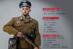 Bel&ccedil;ikalı Bakan Nazi askerine benzetildi