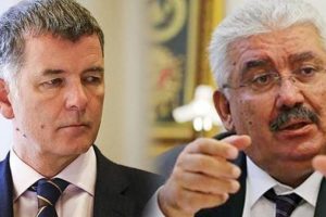 MHP ile İngiliz B&uuml;y&uuml;kel&ccedil;i arasında atışma!