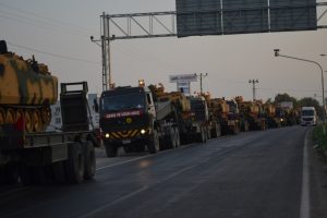 Cilveg&ouml;z&uuml;'ne askeri ara&ccedil; sevkiyatı