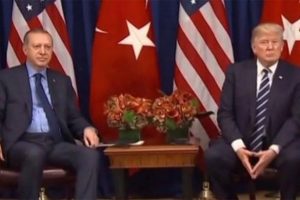 Cumhurbaşkanı Erdoğan ve ABD Başkanı Trump'ın g&ouml;r&uuml;şmesi sona erdi