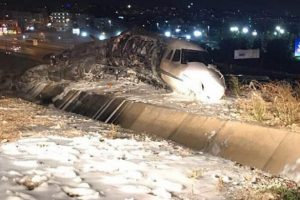 Atat&uuml;rk Havalimanı'nda &ouml;zel jet kazası! Dizide kullanılmış