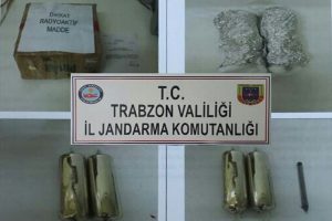 Trabzon'da kimyasal silahlarda kullanılan 600 gram sezyum maddesi yakalandı