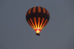 Kapadokya'da balon turları iptal edildi