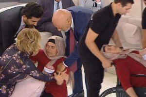 Haberi canlı yayında alınca bayıldı