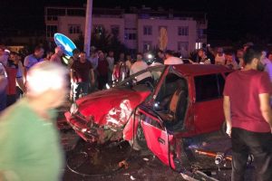 Balıkesir'de trafik kazası: 5 yaralı