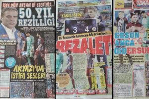 Trabzonspor'da tarihi yenilginin yankıları s&uuml;r&uuml;yor