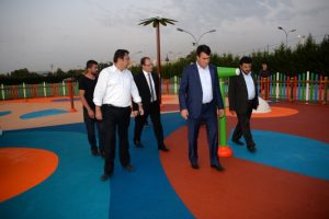 Bursa Osmangazi'den &ccedil;ocuklara su oyunları parkı