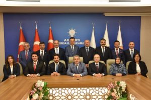 AK Parti Bursa İl Başkanı Salman, il yürütme kurulunu belirledi