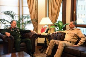 Irak Genelkurmay Başkanı, Orgeneral Akar'ı ziyaret etti