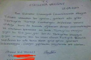 Filistinli gen&ccedil;ten duygulandıran talep