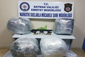 Batman'da 95 kilo uyuşturucu ele ge&ccedil;irildi