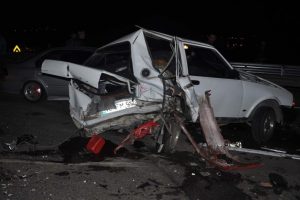 Bursa'da alkollü sürücü zincirleme kazaya neden oldu: 1 yaralı