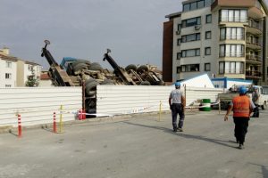 Bursa'da inşaatta vinç dehşeti