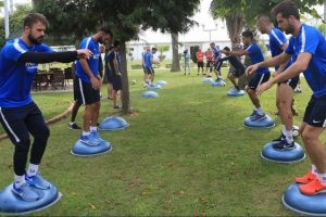 Trabzonspor denge ve kuvvet &ccedil;alışması yaptı