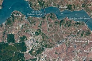 NASA'dan 'İstanbul Boğazı' paylaşımı