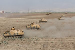 Mehmet&ccedil;ik sınırda taarruz tatbikatında