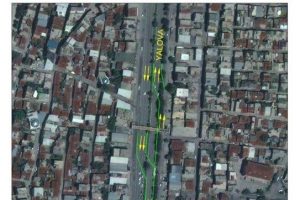 Bursa İstanbul Caddesi'nde trafik d&uuml;zenlemesi