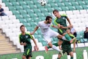 Bursaspor U19, Saburtalo'ya mağlup oldu