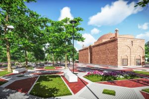 Bursa'daki Baba Sultan Parkında b&uuml;y&uuml;k d&ouml;n&uuml;ş&uuml;m başladı