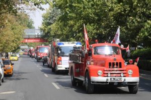 İtfaiye Haftası kortej ge&ccedil;işiyle kutlandı